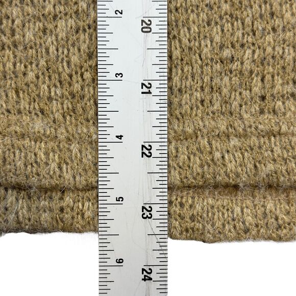 Ben Ryan Boucle Sweater Men's Large Brown Fuzzy Crew Neck Long Sleeve Pullover - Picture 4 of 5